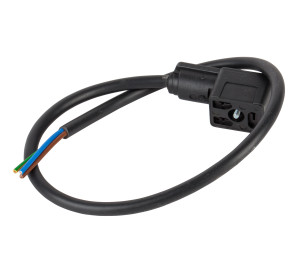 Conector tripolar 5 W con cable